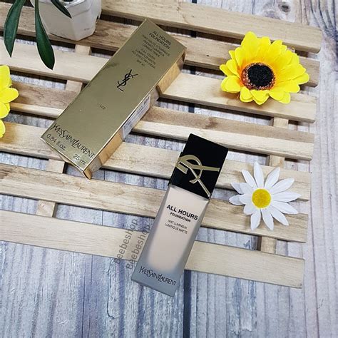 ysl all hours foundation รีวิว|รีวิว รองพื้น YSL All Hours Foundation แบบจัดเต็ม พร้อม ทดสอบ .